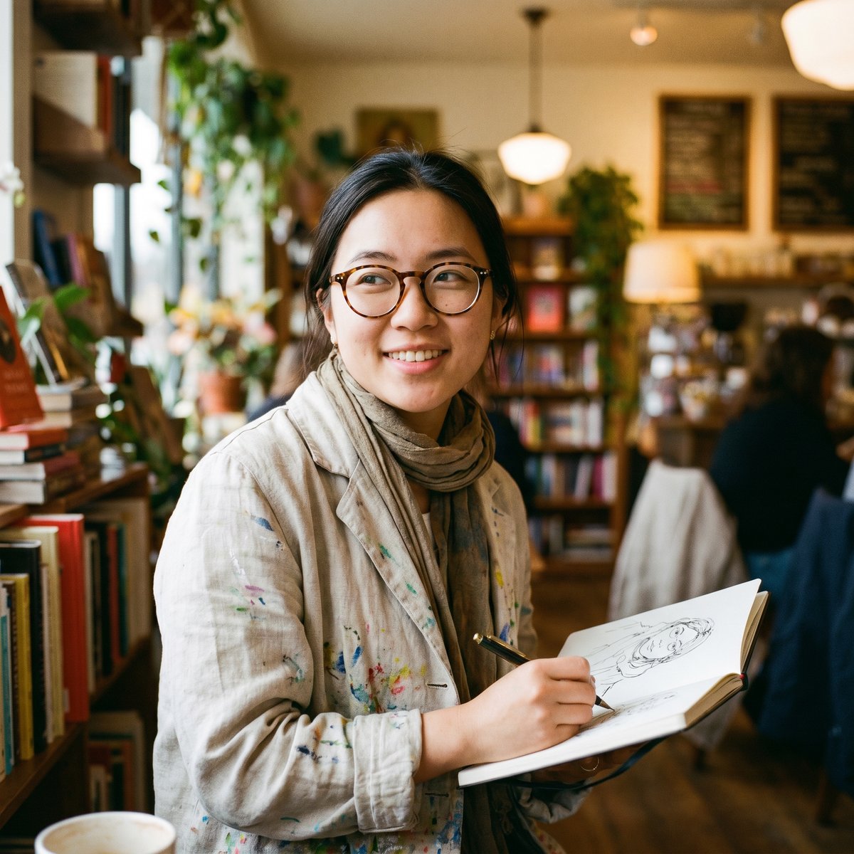 番茄视频用户创意少女Mia